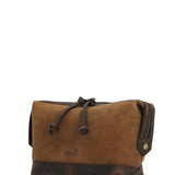 Neceser Cuero Hombre Sz Shaw Toiletry Tan Rockford