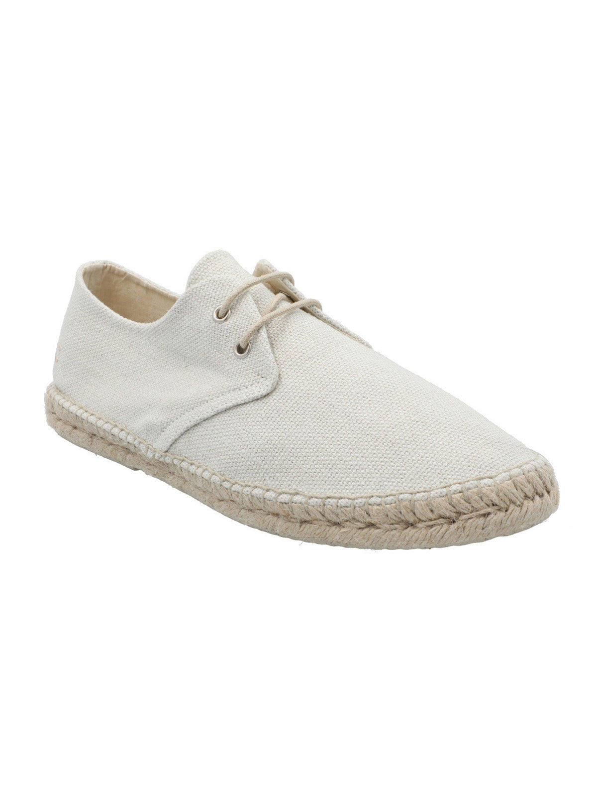 Alpargata Algodón Orgánico Hombre Salou Blanco Rockford