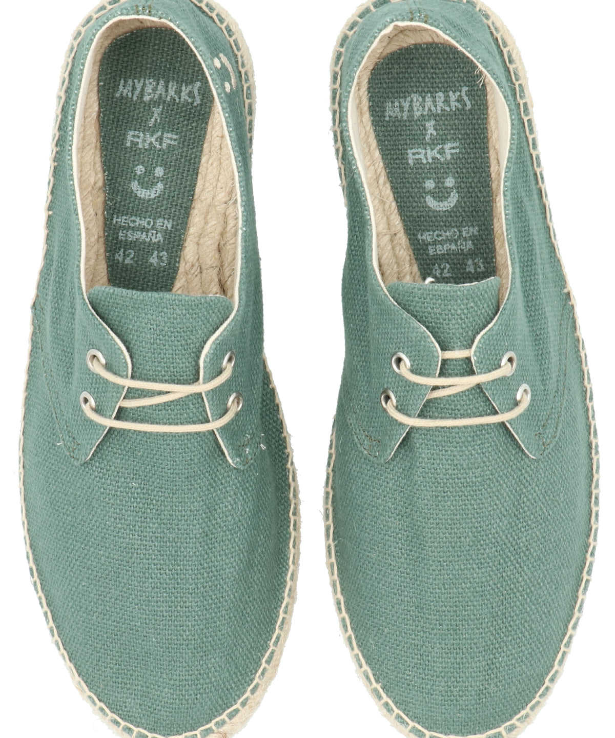 Alpargata Lino Hombre Salou Verde Rockford