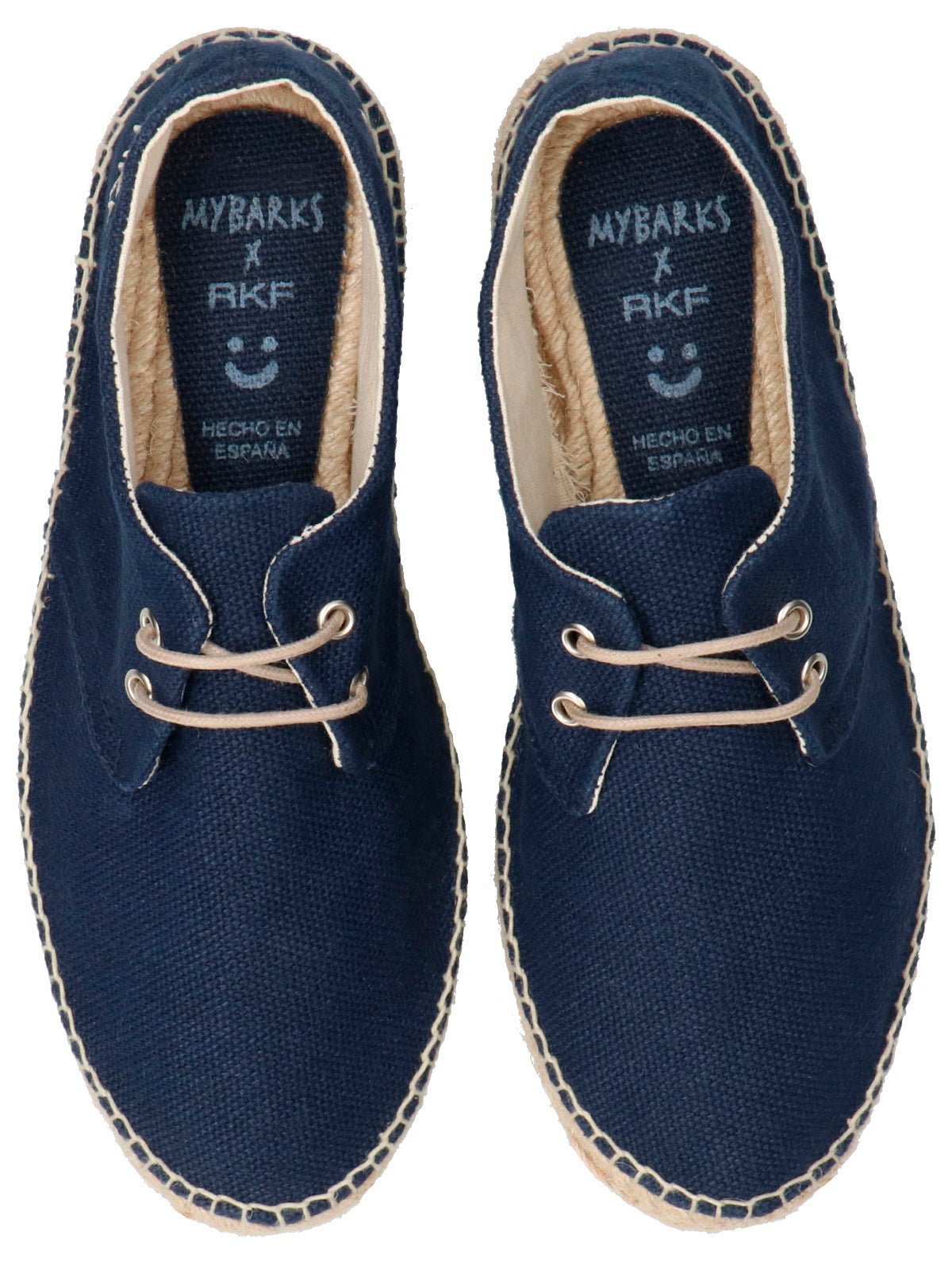Alpargata Lino Hombre Salou Azul Rockford