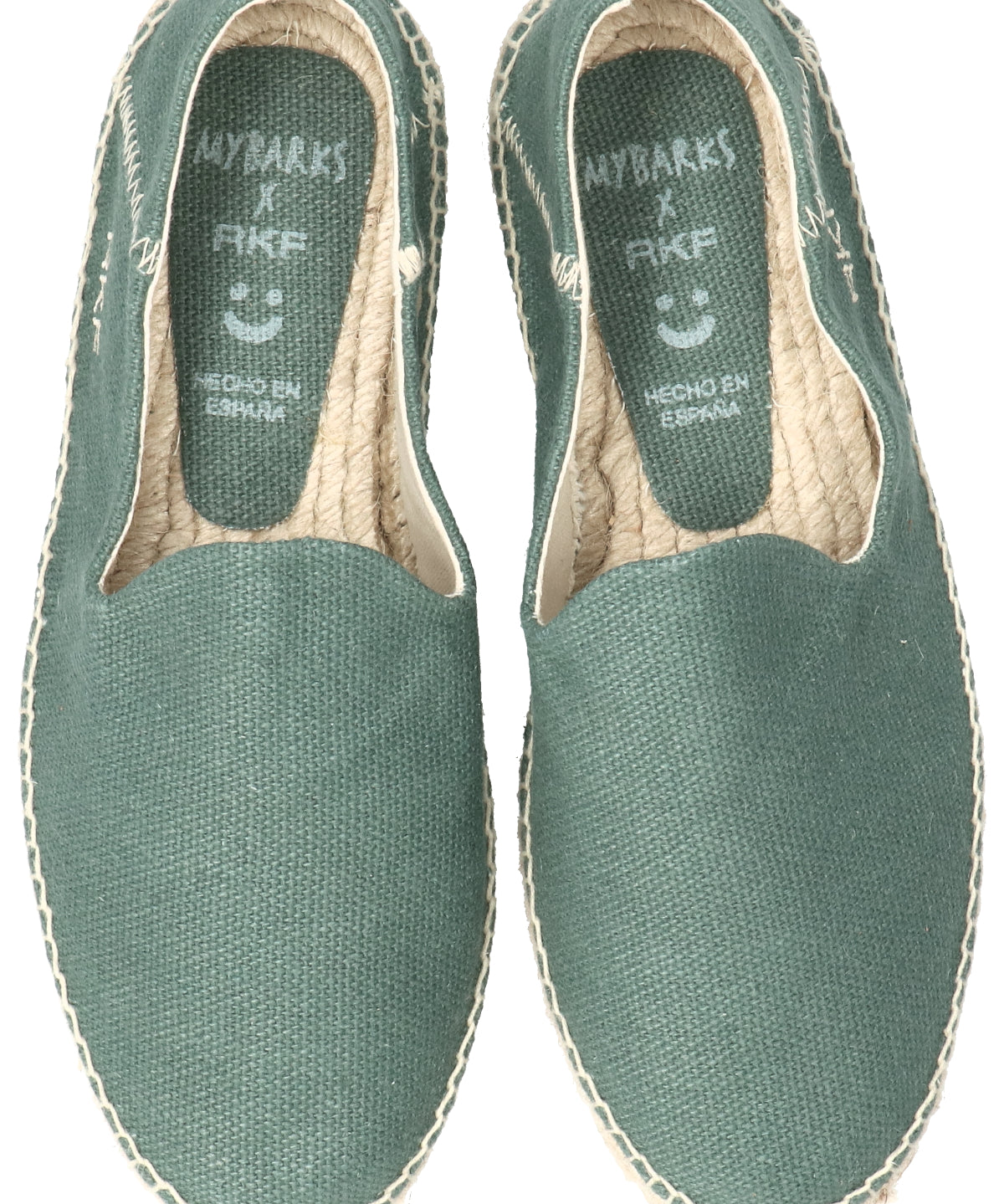 Alpargata Lino Hombre Javea Verde Rockford