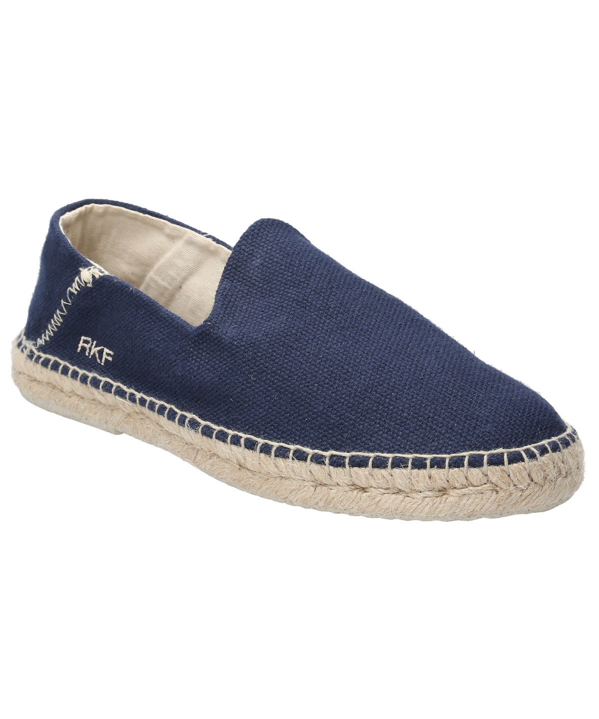 Alpargata Lino Hombre Javea Azul Rockford