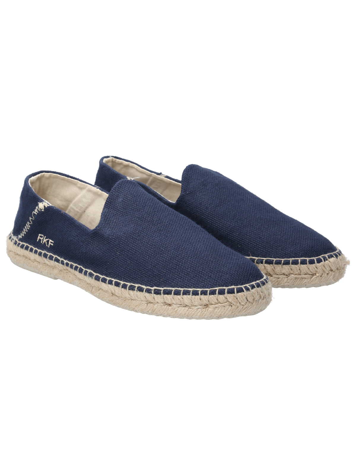 Alpargata Lino Hombre Javea Azul Rockford