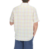 Camisa Hombre Linenplaid Lino Orgánico
