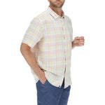 Camisa Hombre Linenplaid Lino Orgánico