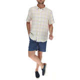 Camisa Hombre Linenplaid Lino Orgánico
