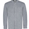 Camisa Lino Orgánico Hombre Fantasy Gris Rockford
