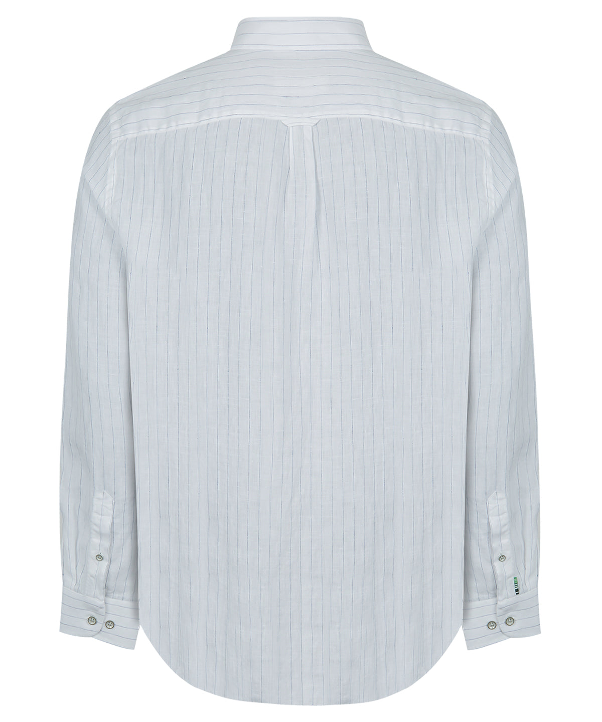 Camisa Lino Orgánico Hombre Fantasy Blanco Rockford