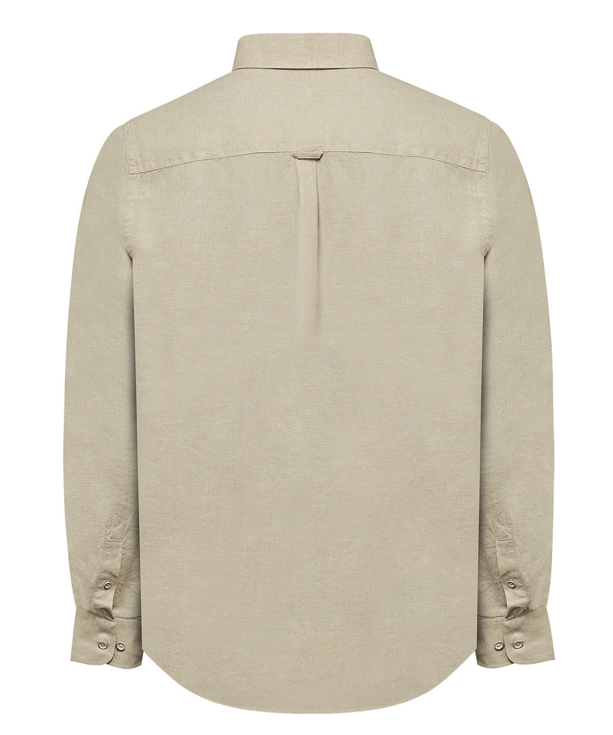 Camisa Lino Hombre Linen Beige Rockford