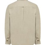 Camisa Lino Hombre Linen Beige Rockford
