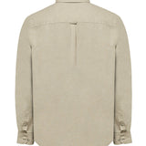Camisa Lino Hombre Linen Beige Rockford