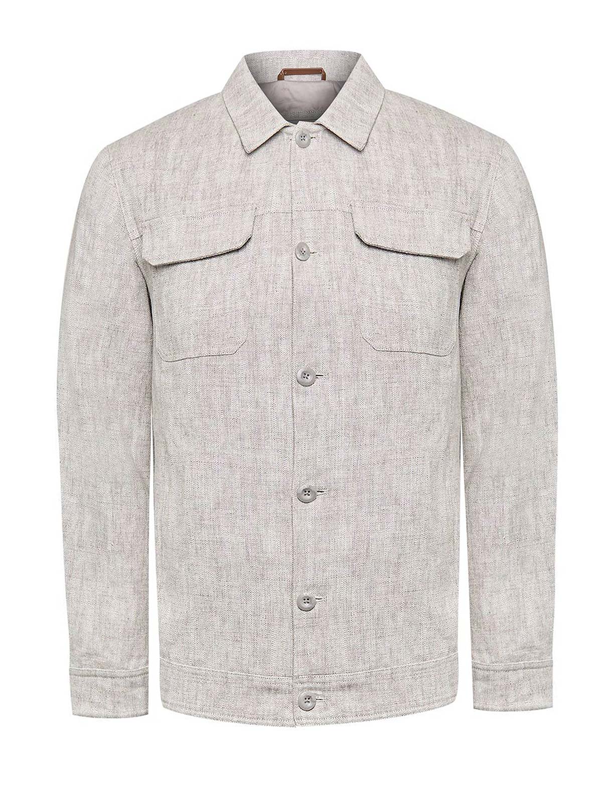 Chaqueta Lino Hombre Toscana Beige Rockford