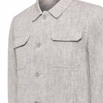 Chaqueta Lino Hombre Toscana Beige Rockford
