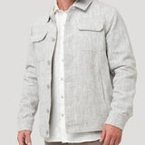 Chaqueta Lino Hombre Toscana Beige Rockford