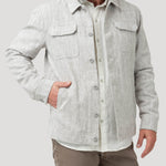 Chaqueta Lino Hombre Toscana Beige Rockford