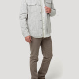 Chaqueta Lino Hombre Toscana Beige Rockford