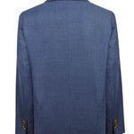 Chaqueta Lino Orgánico Hombre Salento Azul Rockford