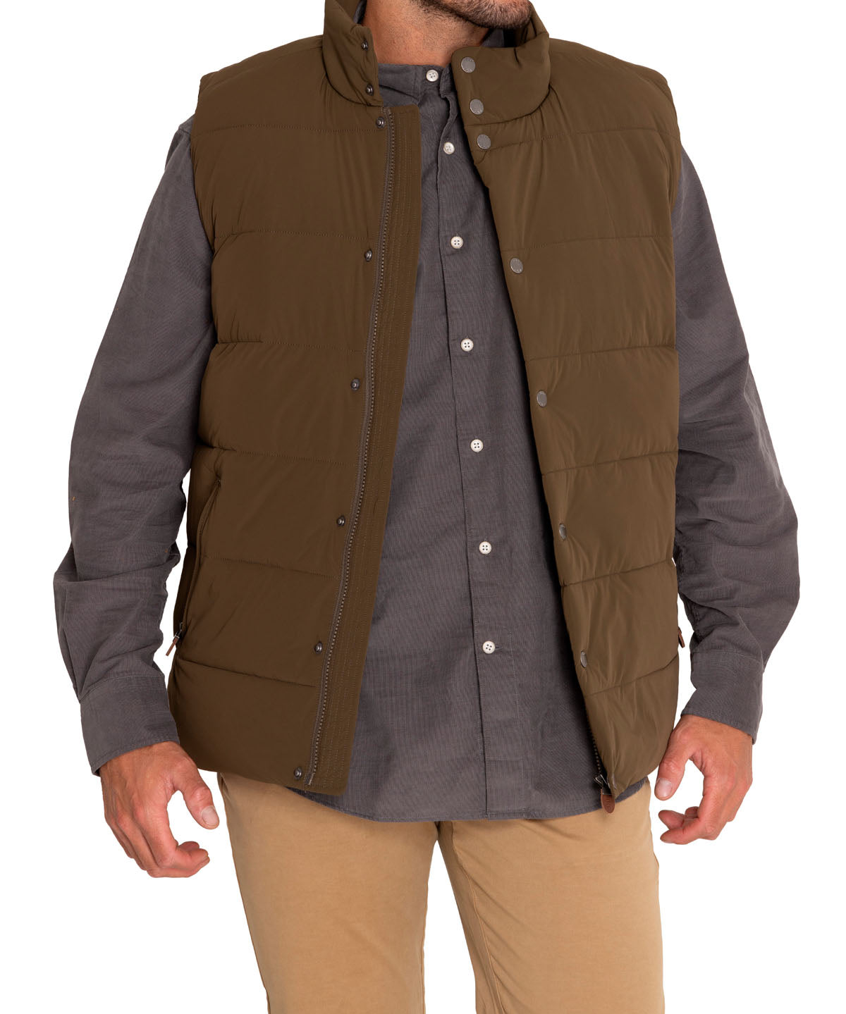 Parka Thermore Hombre Derby Verde Rockford