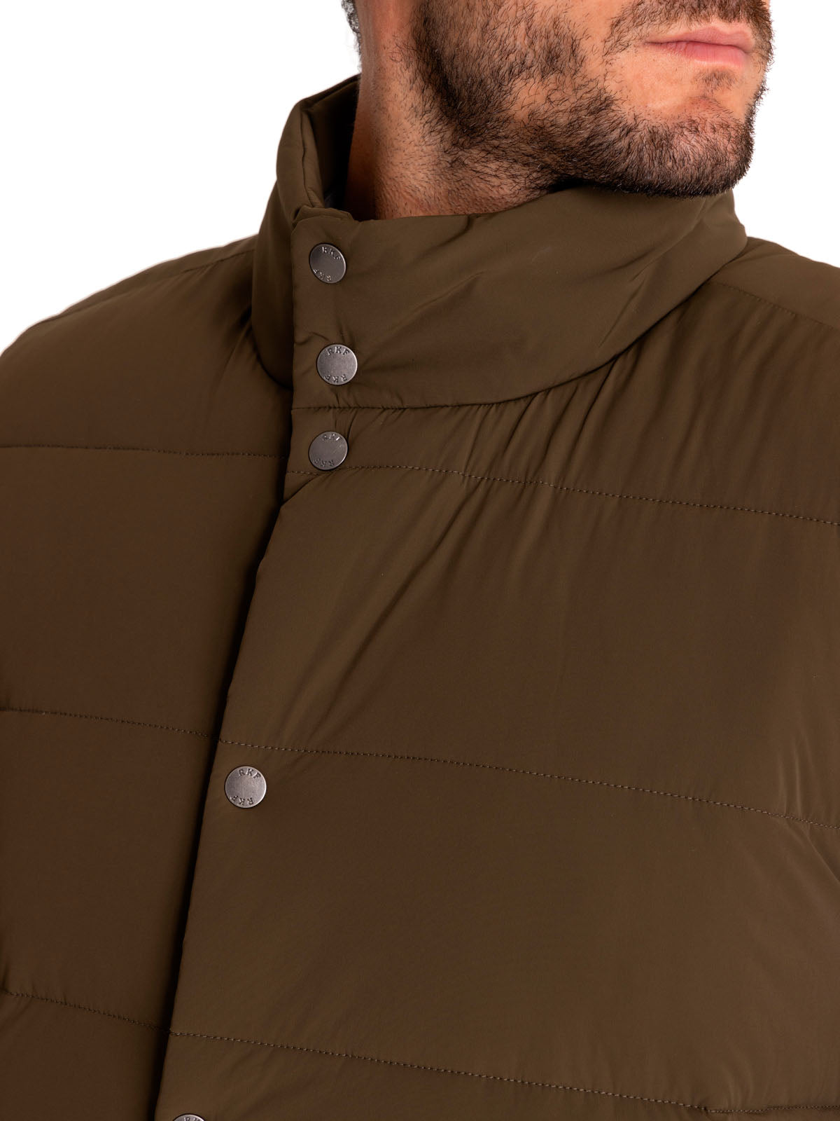 Parka Thermore Hombre Derby Verde Rockford
