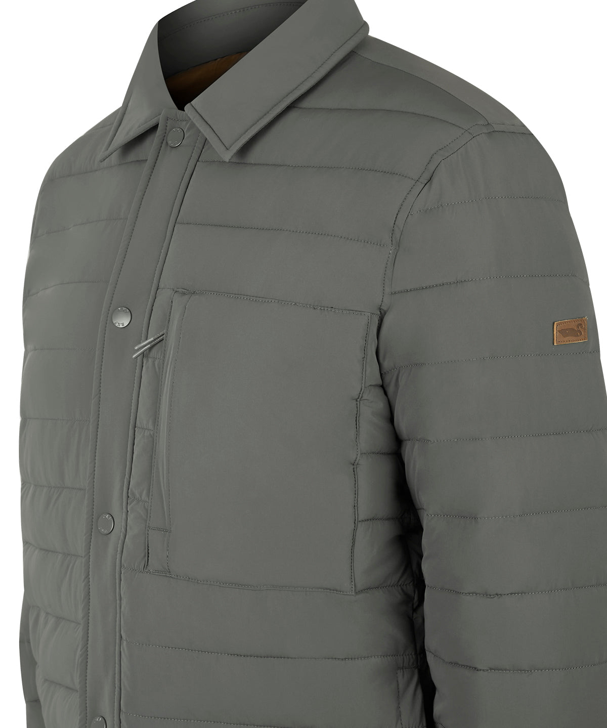 Parka Thermore Hombre Exeter Verde Rockford