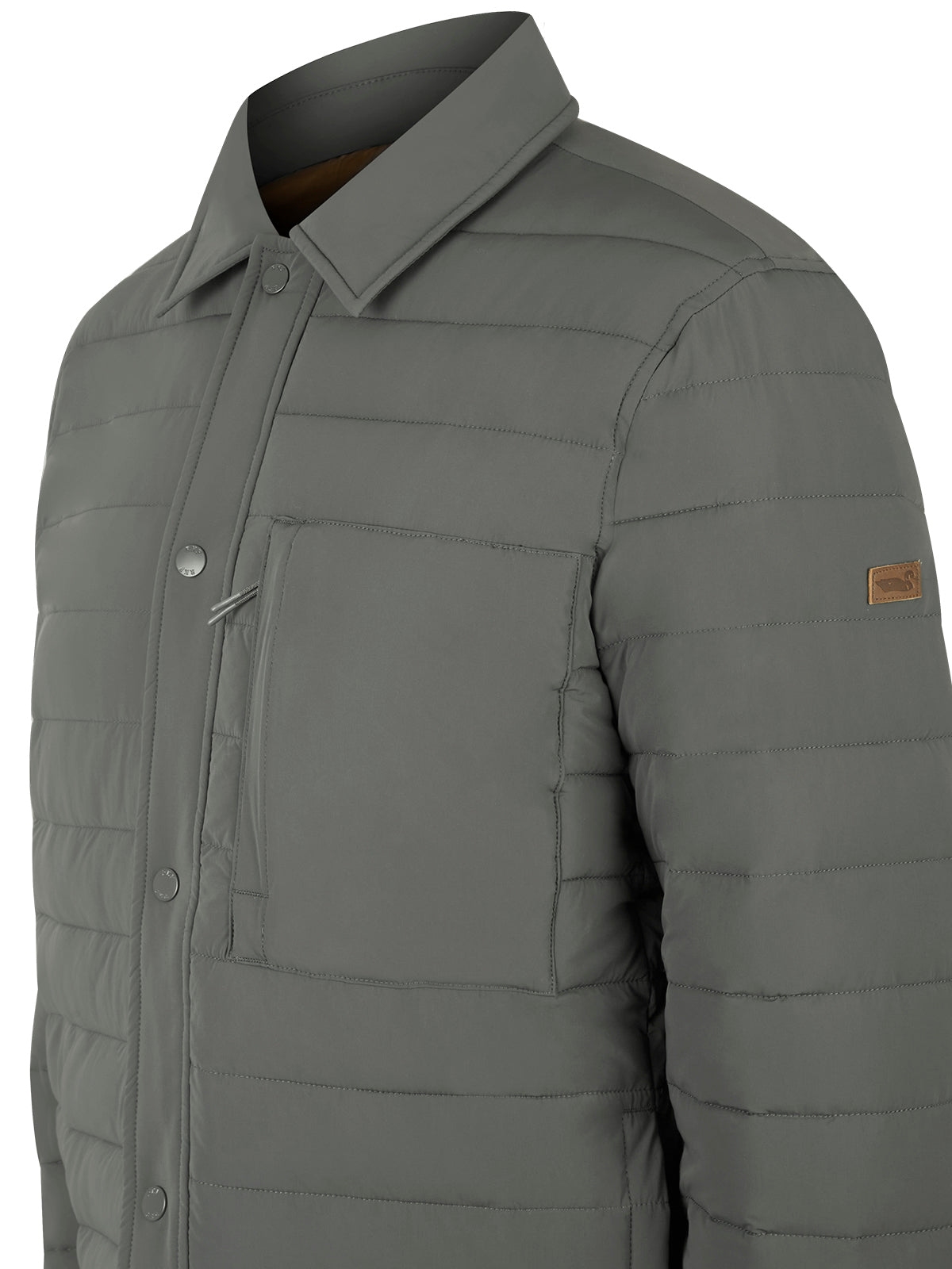 Parka Thermore Hombre Exeter Verde Rockford