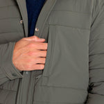 Parka Thermore Hombre Exeter Verde Rockford