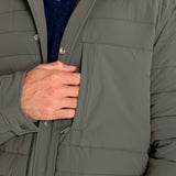 Parka Thermore Hombre Exeter Verde Rockford