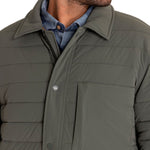 Parka Thermore Hombre Exeter Verde Rockford