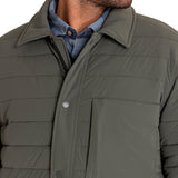 Parka Thermore Hombre Exeter Verde Rockford