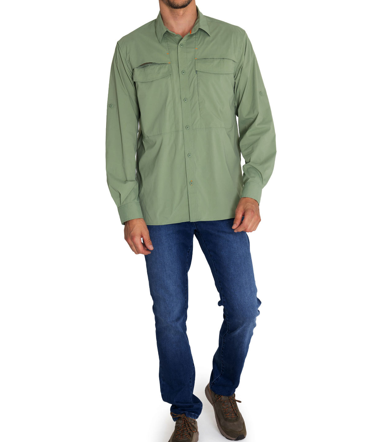 Camisa Upf Hombre Chungara Verde Rockford