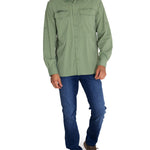 Camisa Upf Hombre Chungara Verde Rockford