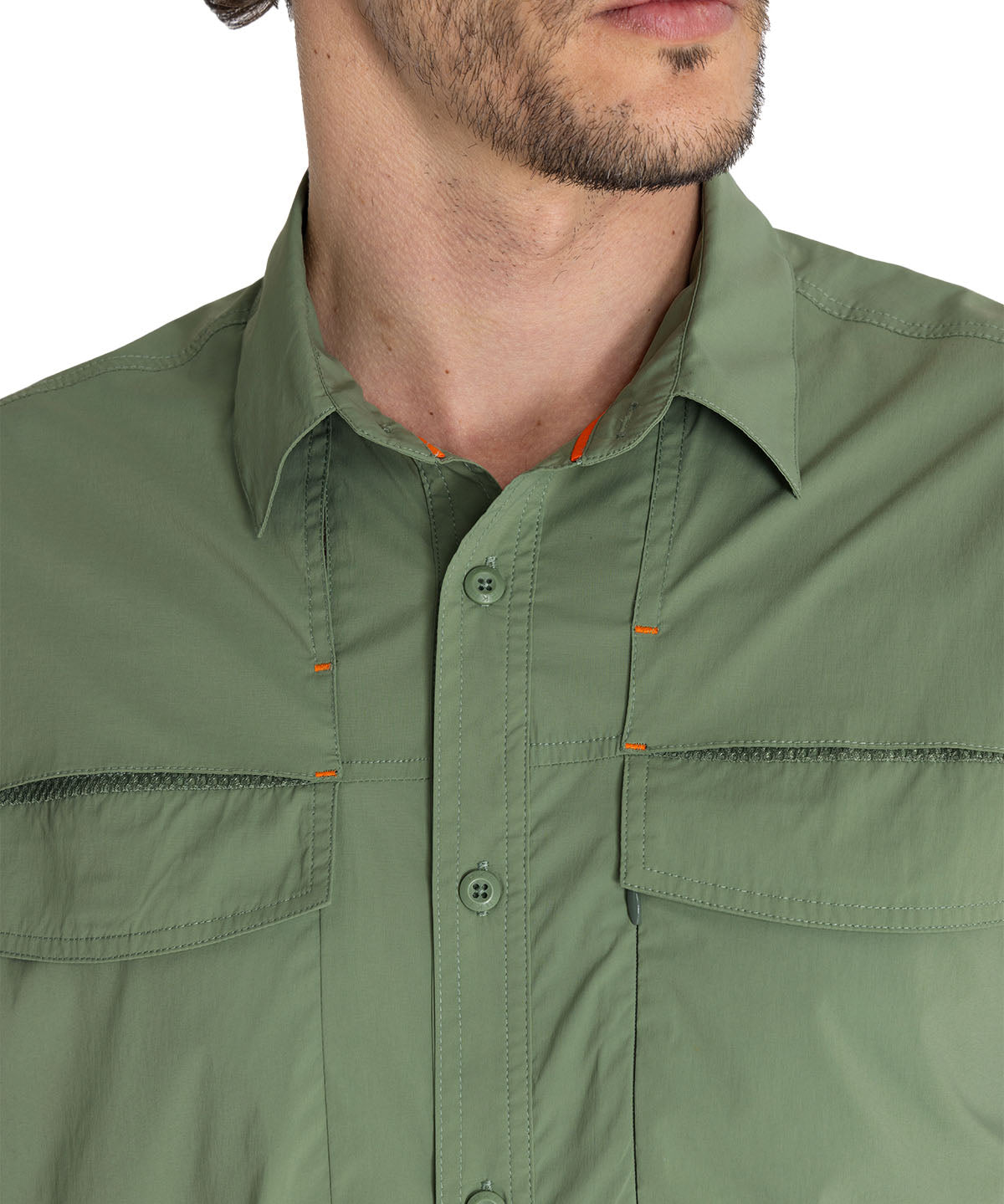 Camisa Upf Hombre Chungara Verde Rockford