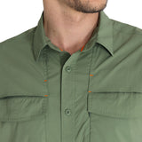Camisa Upf Hombre Chungara Verde Rockford
