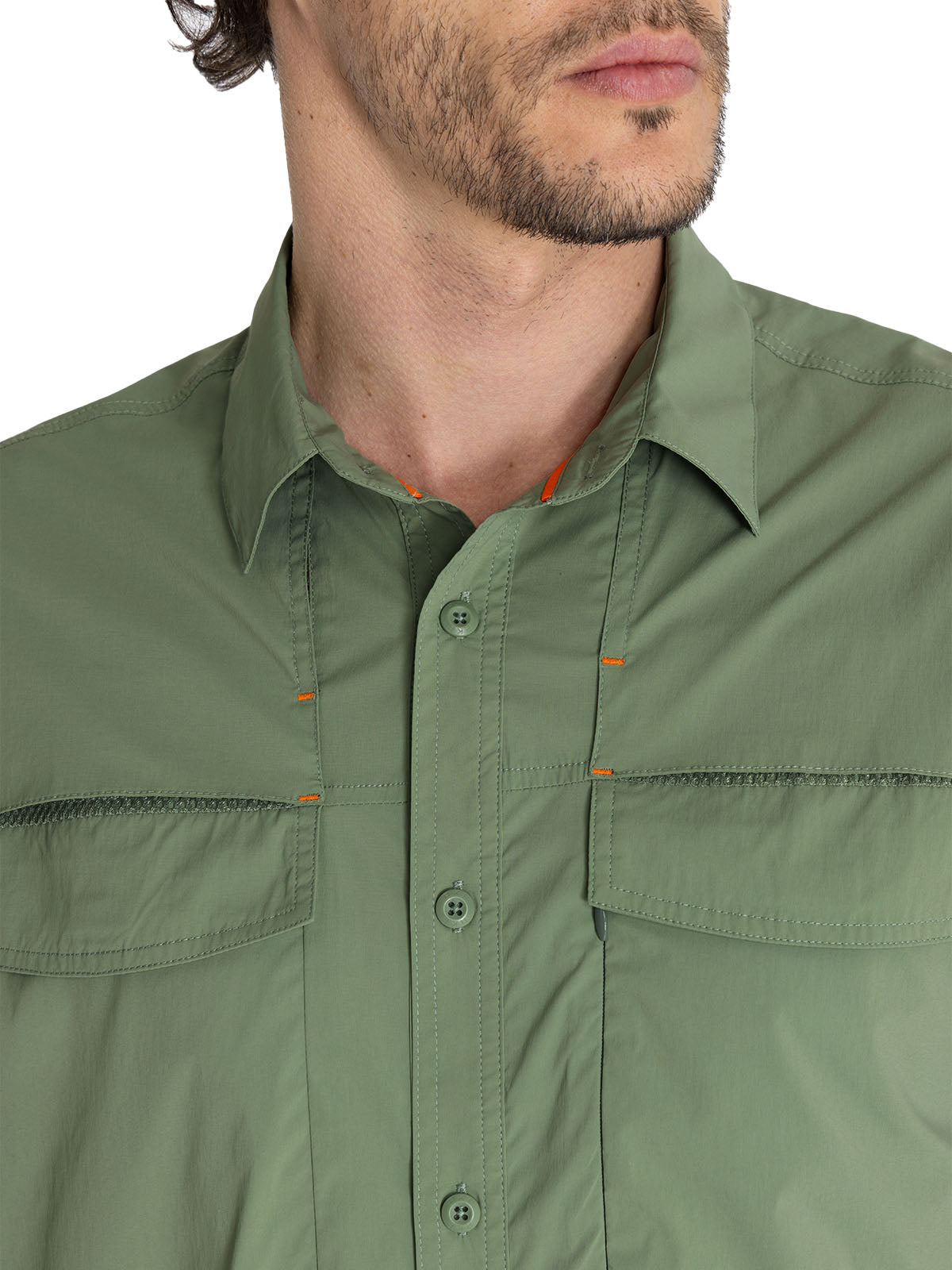 Camisa Upf Hombre Chungara Verde Rockford