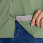 Camisa Upf Hombre Chungara Verde Rockford