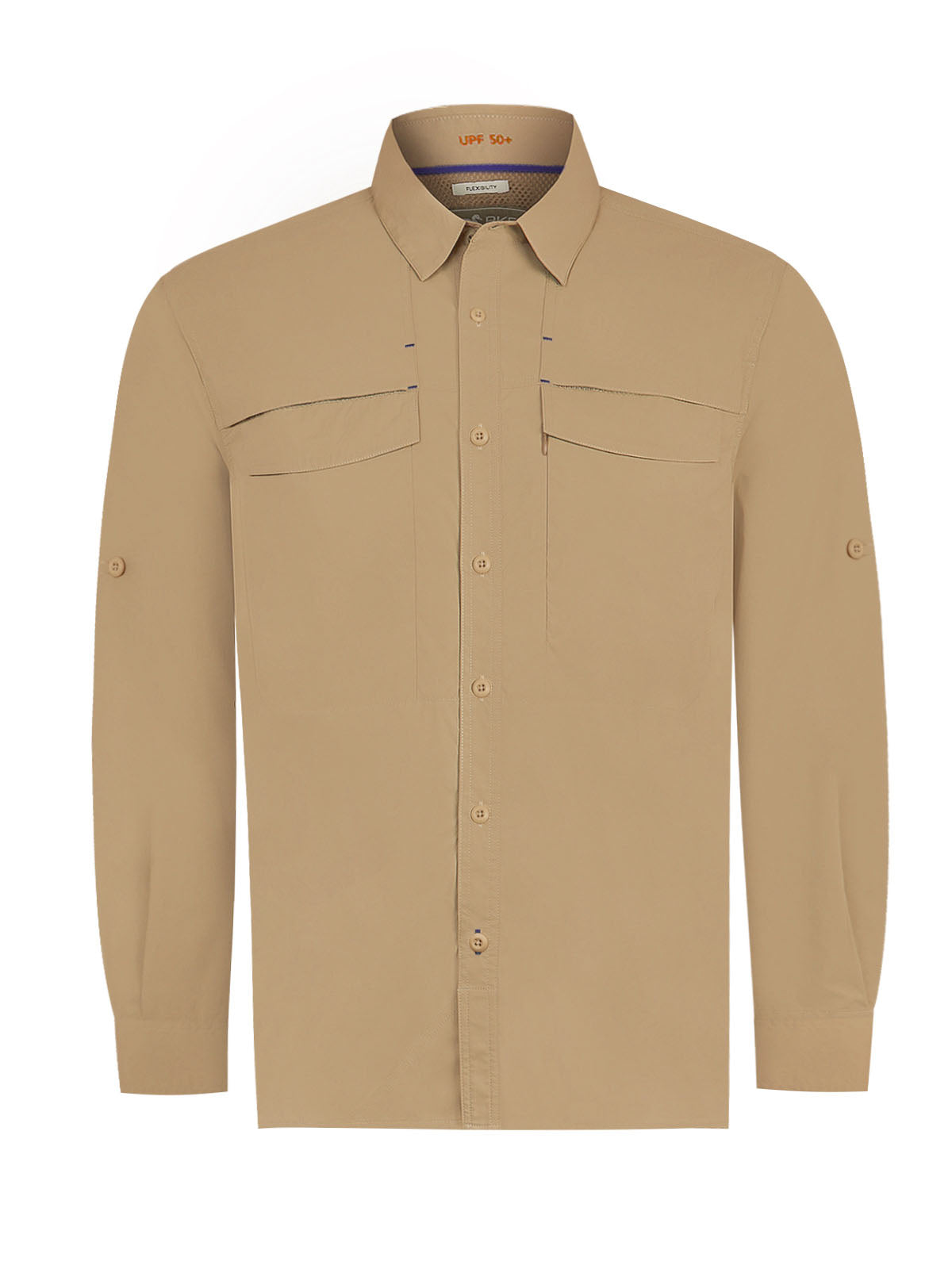 Camisa Upf Hombre Chungara Beige Rockford