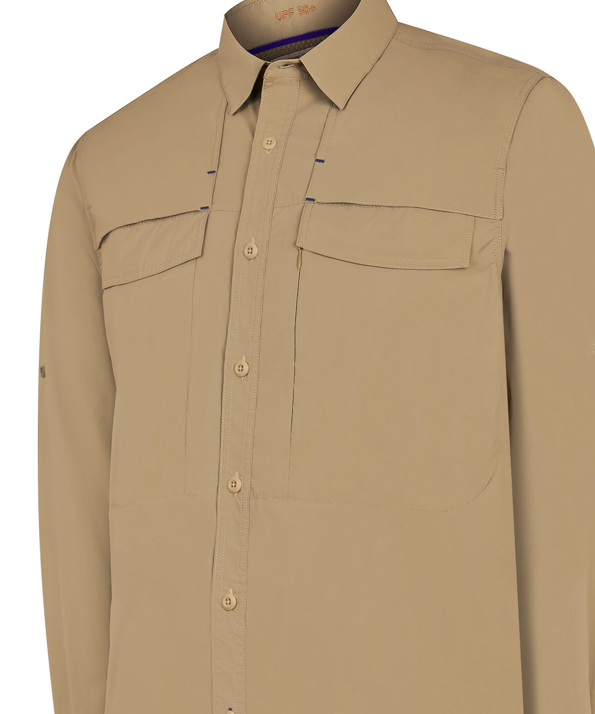 Camisa Upf Hombre Chungara Beige Rockford