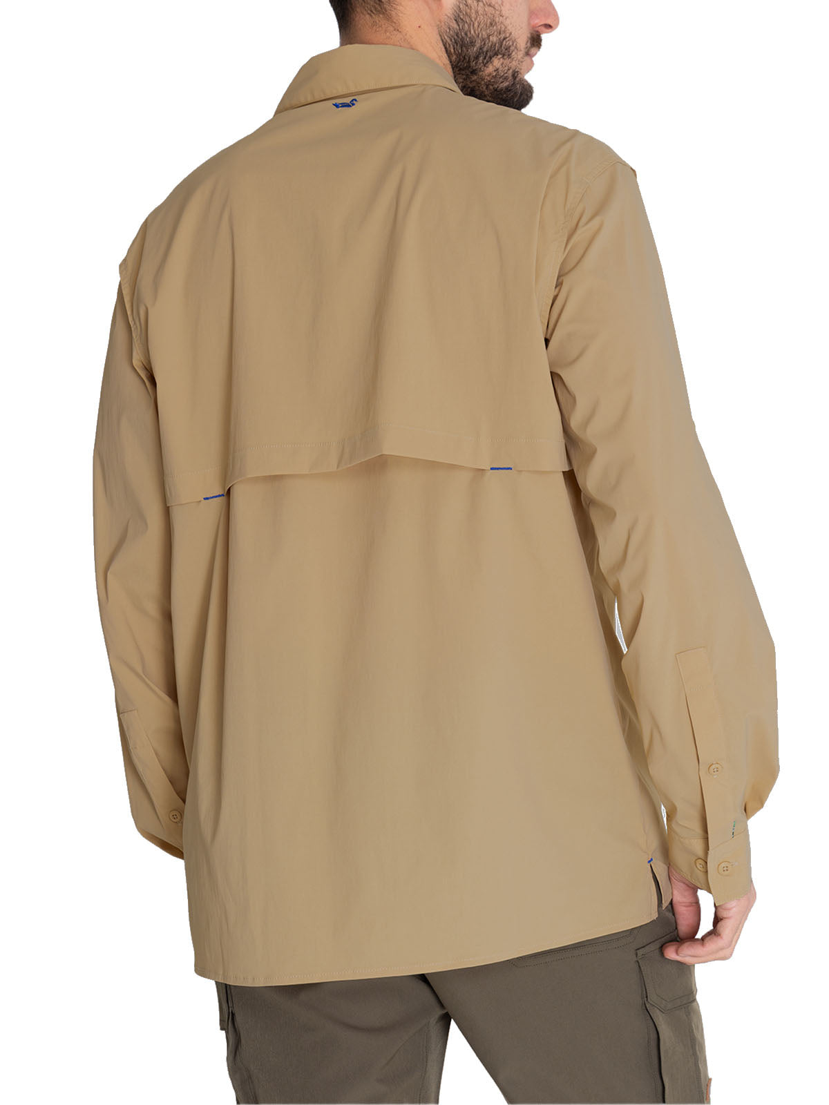 Camisa Upf Hombre Chungara Beige Rockford
