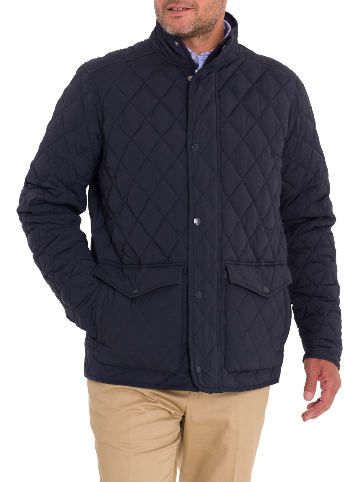 Parka Thermore Hombre Newport Azul Rockford