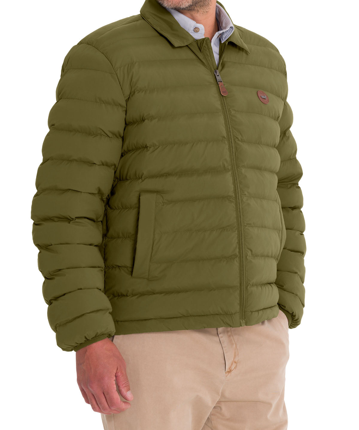 Parka Thermore Hombre Exeter Verde Rockford