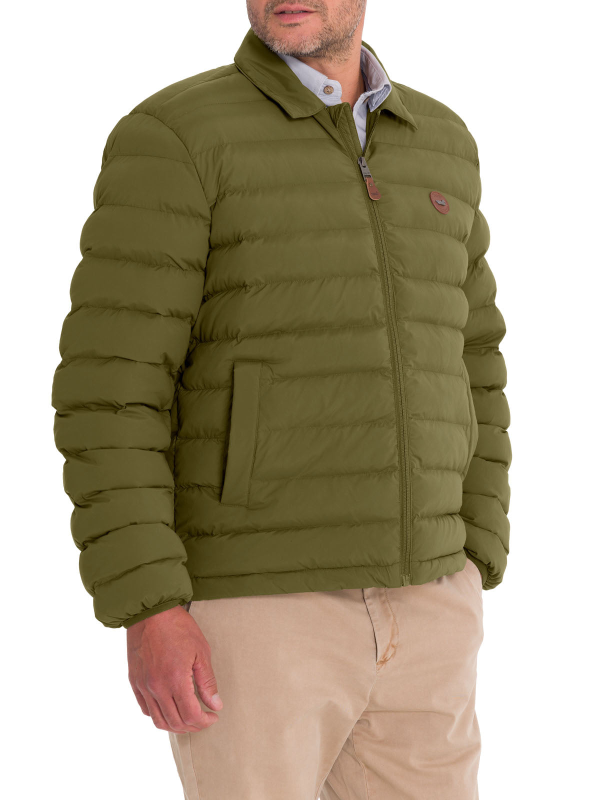 Parka Thermore Hombre Exeter Verde Rockford