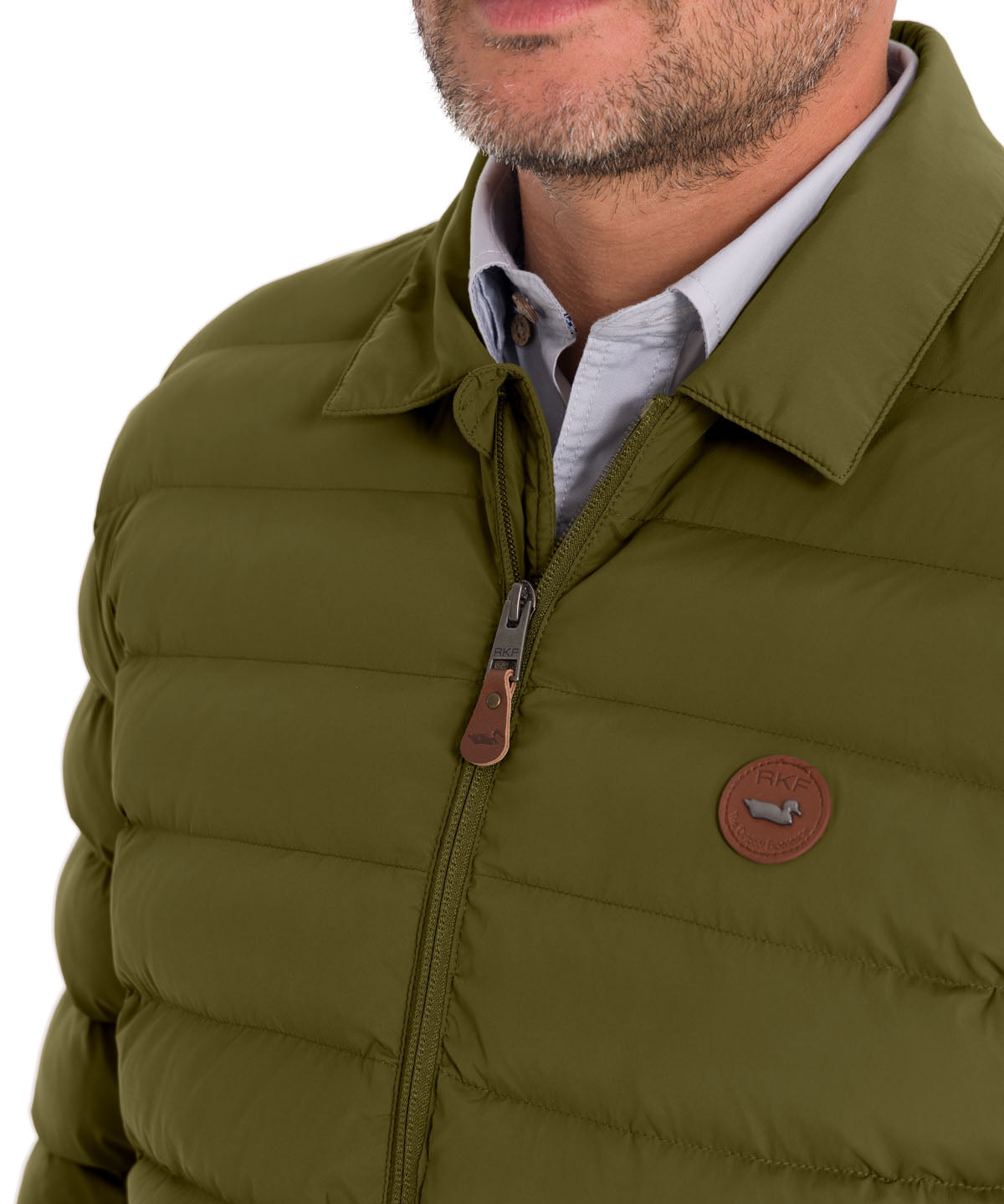 Parka Thermore Hombre Exeter Verde Rockford