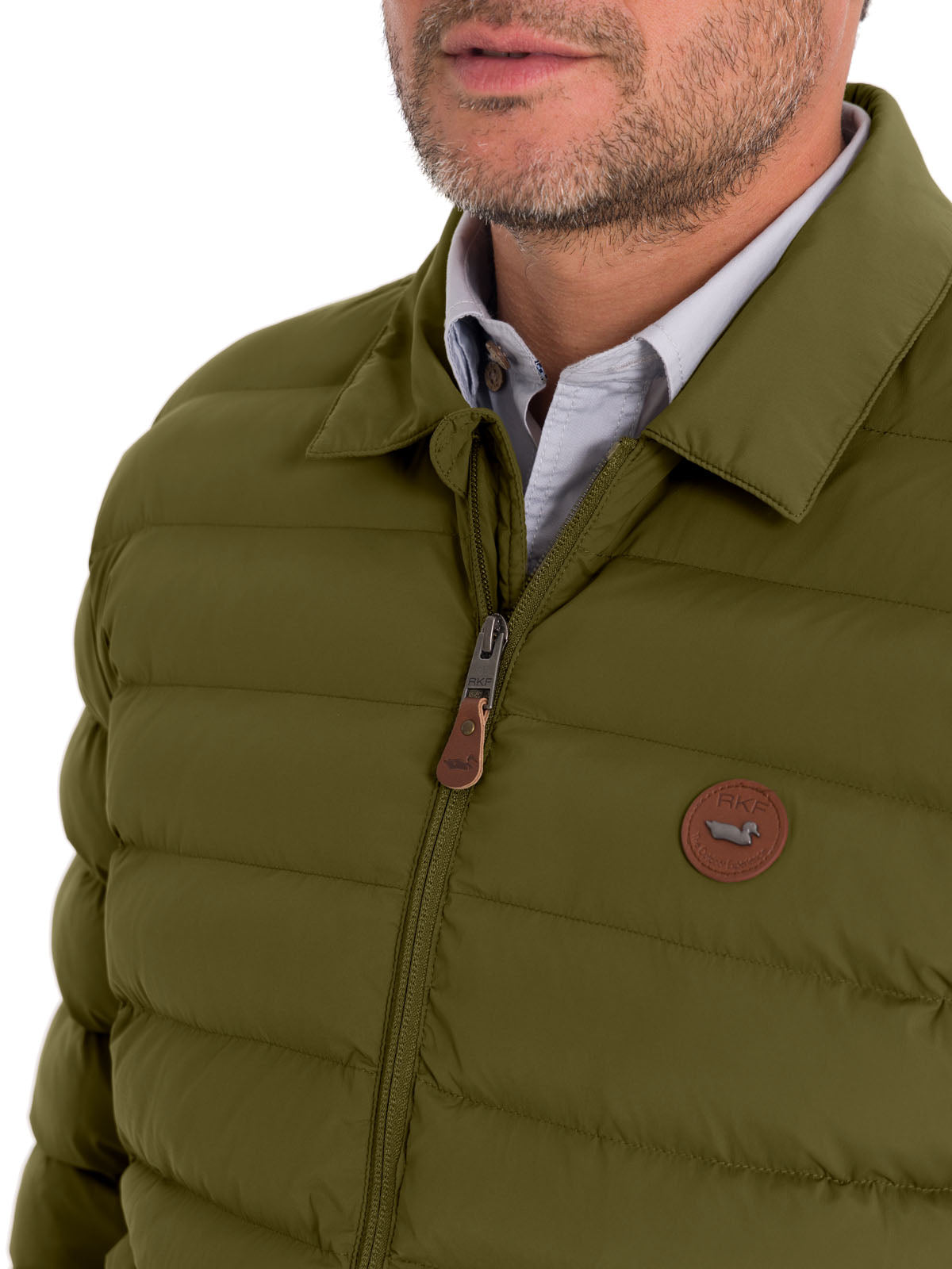 Parka Thermore Hombre Exeter Verde Rockford