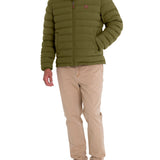 Parka Thermore Hombre Exeter Verde Rockford