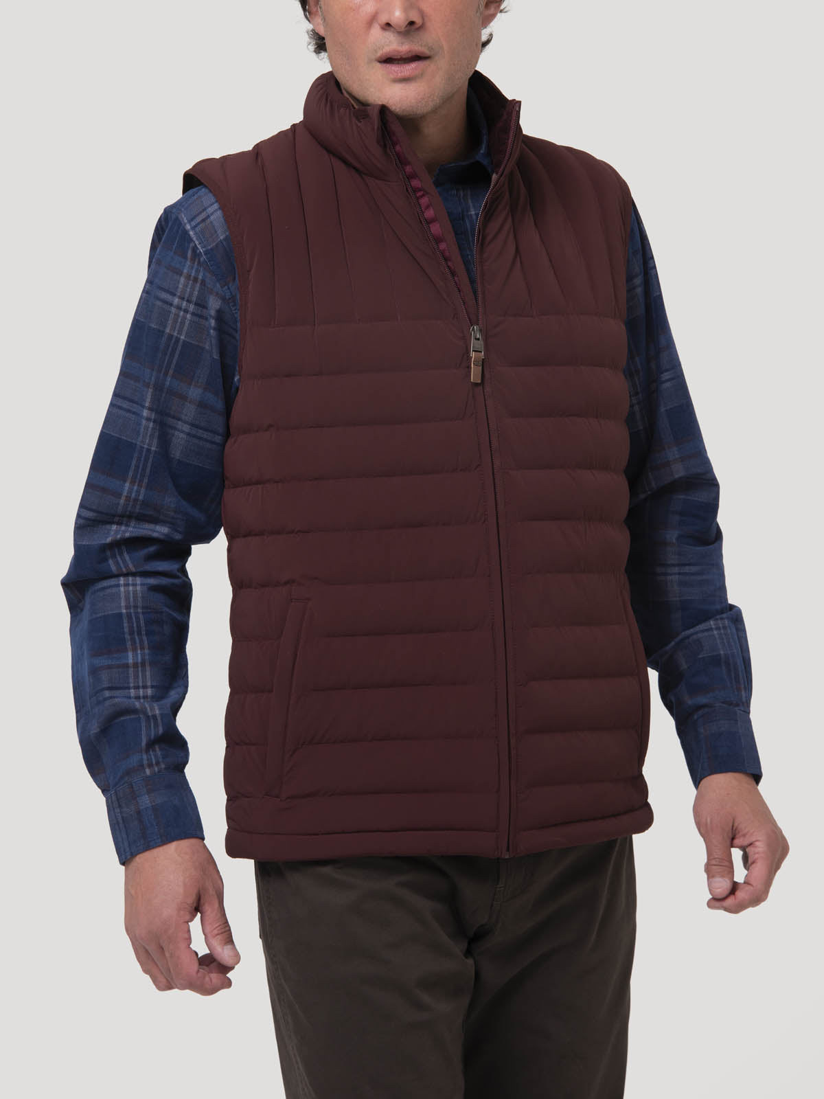Chaqueta Sin Mangas Nylon Hombre Journey Café Rockford
