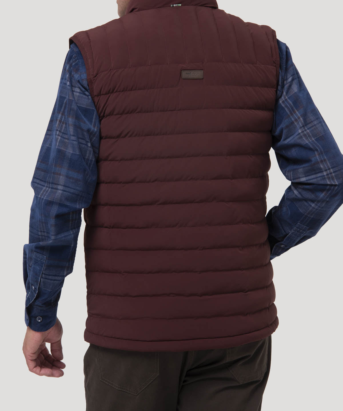 Chaqueta Sin Mangas Nylon Hombre Journey Café Rockford