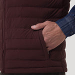 Chaqueta Sin Mangas Nylon Hombre Journey Café Rockford