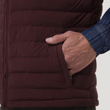 Chaqueta Sin Mangas Nylon Hombre Journey Café Rockford