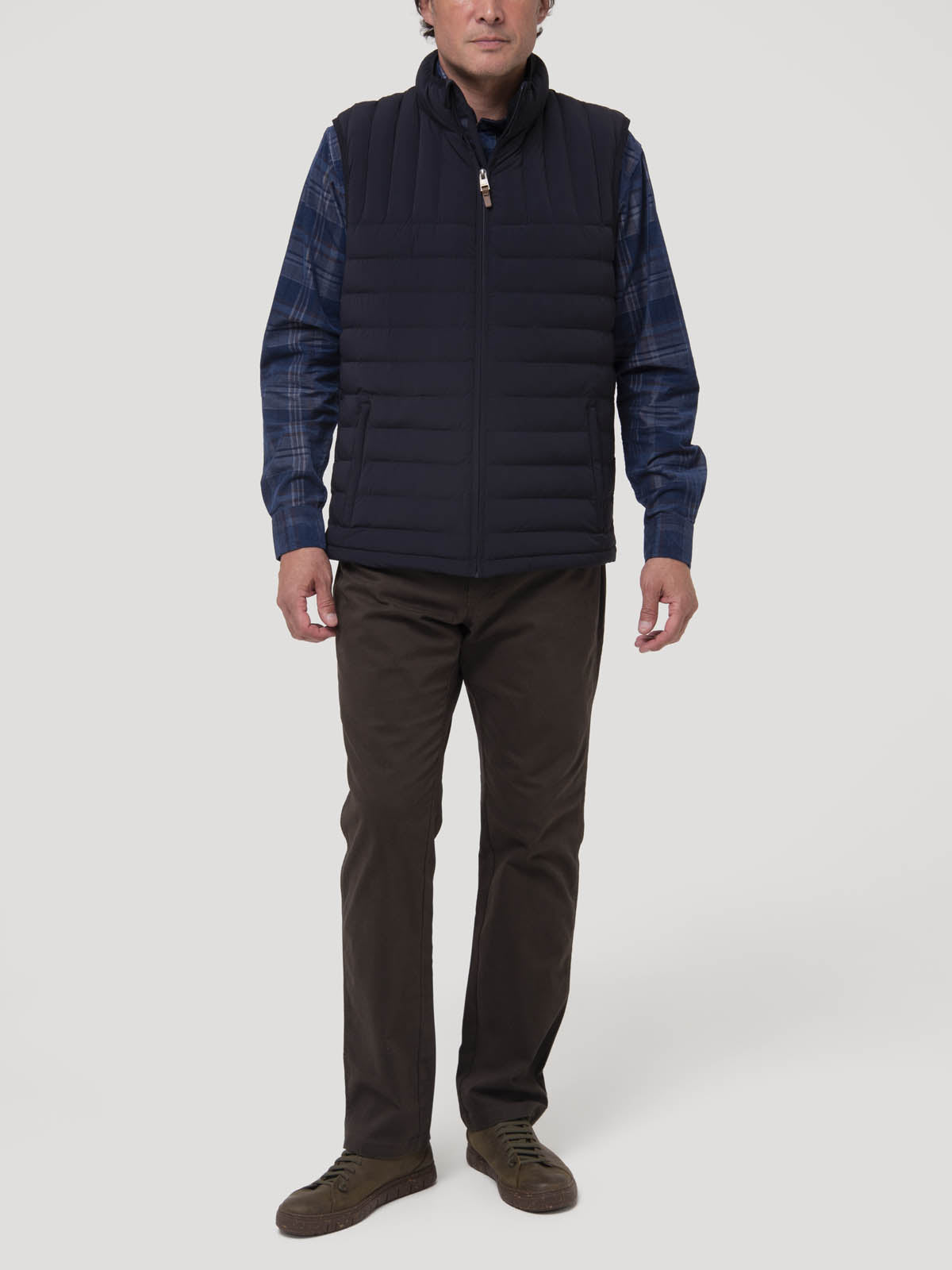 Chaqueta Sin Mangas Nylon Hombre Journey Café Rockford