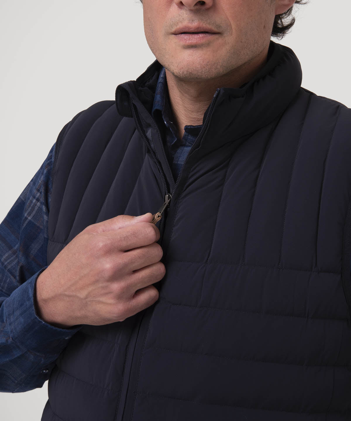 Chaqueta Sin Mangas Nylon Hombre Journey Café Rockford
